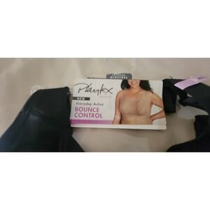 Playtex Secrets Wirelfree Anchor Strap Techology‎ Bounce Control  Black  40D